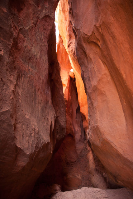 Un-named slot canyon near Long Canyon.